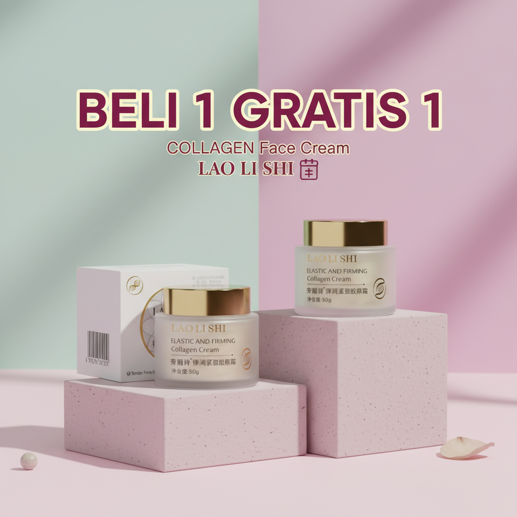 LAO LI SHI Collagen Wire Drawing Cream – Elastic & Firming 50g